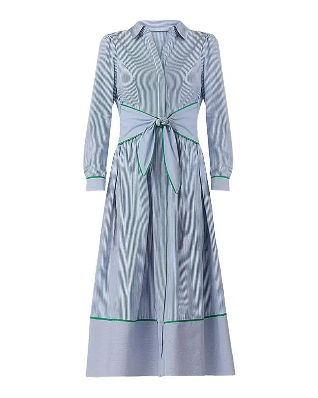 Clarice Cotton Midi-Shirtdress