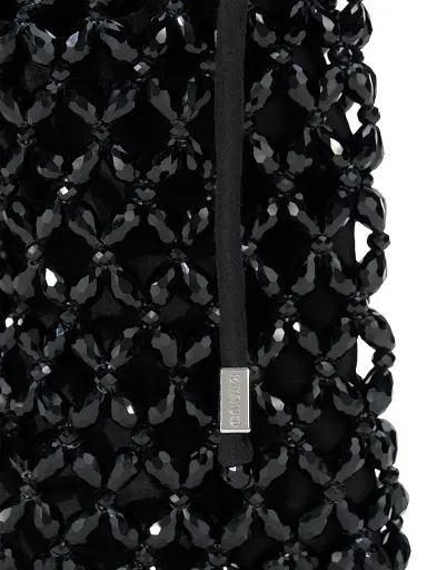 Staud Women's Karla Crystal-Beaded Shoulder Bag | Thumbnail 4