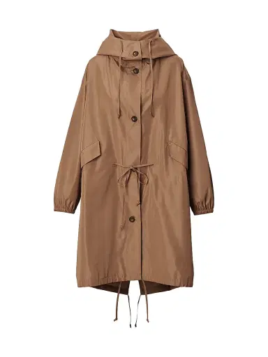 rag & bone Women's Declan Oversized Parka Jacket - Camel - Size XL | Thumbnail 1