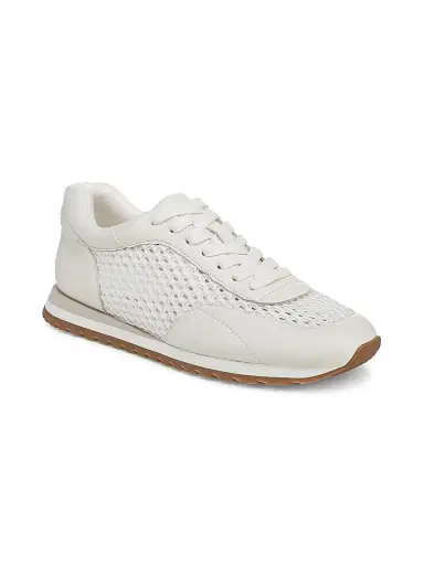 Favorite Daughter Women's Sophia Low-Top Leather-Mesh Sneakers - White | Thumbnail 2 Favorite Daughter Women's Sophia Low-Top Leather-Mesh Sneakers - White | Thumbnail 2