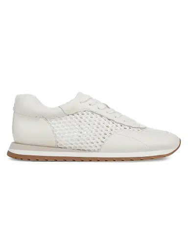 Favorite Daughter Women's Sophia Low-Top Leather-Mesh Sneakers - White | Thumbnail 1 Favorite Daughter Women's Sophia Low-Top Leather-Mesh Sneakers - White | Thumbnail 1