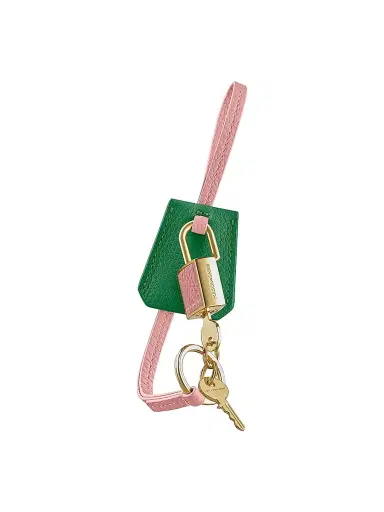 MAISON de SABRÉ Women's The SABRéMOJI Padlock Charm - Emerald Lily | Thumbnail 3 MAISON de SABRÉ Women's The SABRéMOJI Padlock Charm - Emerald Lily | Thumbnail 3