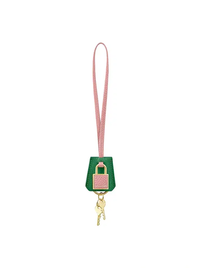 Maison de Sabre Women's The SABRéMOJI Padlock Charm - Emerald Lily