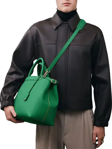 MAISON de SABRÉ Women's The Palais Top Handle Bag - Emerald Green | Thumbnail 3