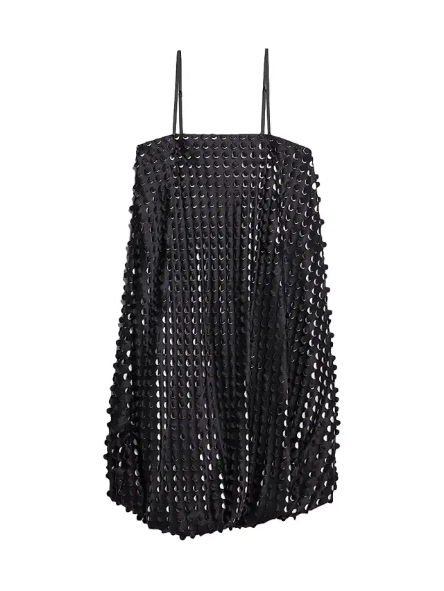 Helmut Lang Women's Cut-Out Bubble Dress - Gradient Black