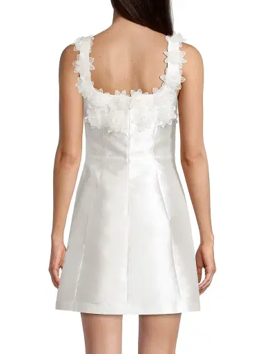 Elliatt Women's Elder Embellished Minidress - Ivory - Size Large | Thumbnail 5 Elliatt Women's Elder Embellished Minidress - Ivory - Size Large | Thumbnail 5