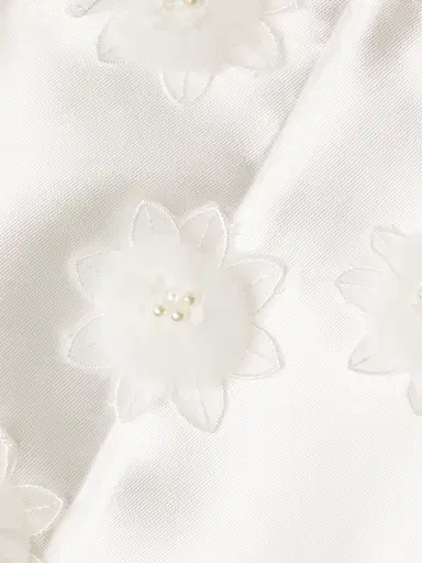 Elliatt Women's Elder Embellished Minidress - Ivory - Size Large | Thumbnail 6 Elliatt Women's Elder Embellished Minidress - Ivory - Size Large | Thumbnail 6