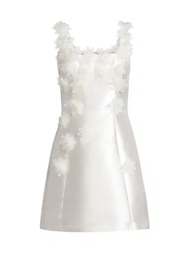 Elliatt Women's Elder Embellished Minidress - Ivory - Size Large | Thumbnail 1 Elliatt Women's Elder Embellished Minidress - Ivory - Size Large | Thumbnail 1