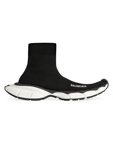 Balenciaga Men's 3XL Sock Recycled Knit Sneakers - Black | Thumbnail 1 Balenciaga Men's 3XL Sock Recycled Knit Sneakers - Black | Thumbnail 1
