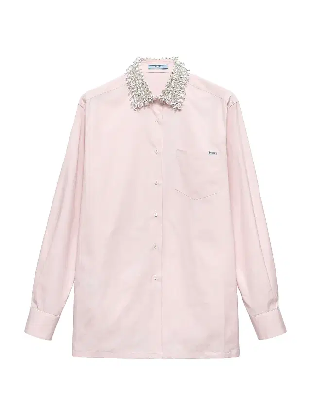 Prada Women's Poplin Shirt - Pink