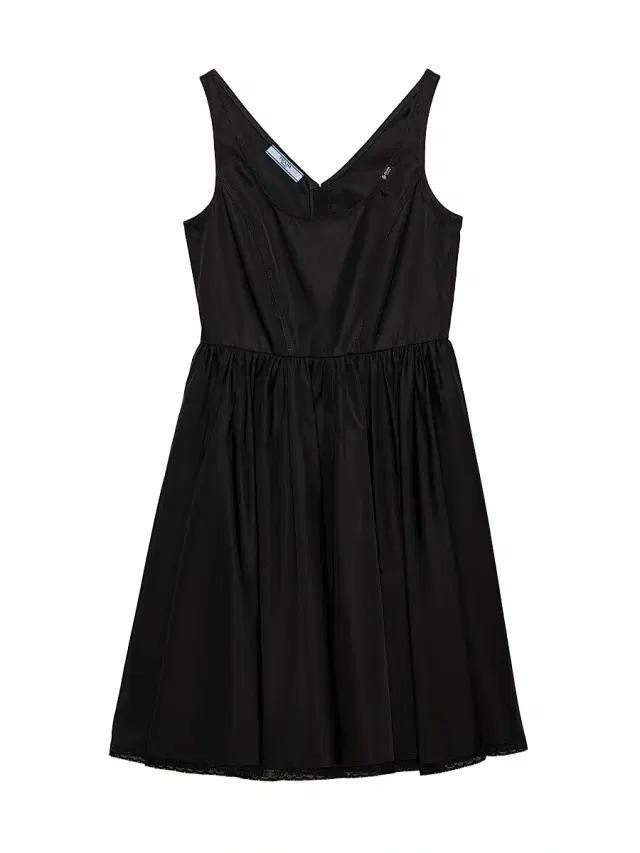 Prada Women's Nylon Mini Dress - Black