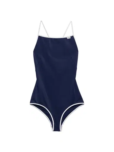 Prada Women's One-Piece Jersey Swimsuit - Blue - Size XL | Thumbnail 1 Prada Women's One-Piece Jersey Swimsuit - Blue - Size XL | Thumbnail 1