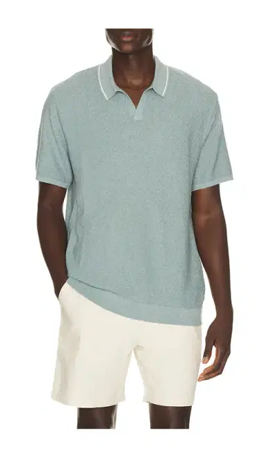 Marine Layer Greyson Knitted Polo | Thumbnail 1
