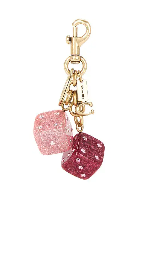 Coach Resin Dice Bag Charm
