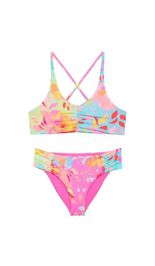 BEACH RIOT Little Roux And Colbie Swim Set