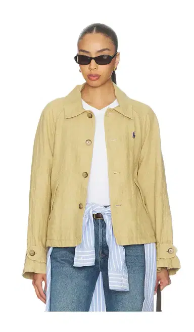Polo Ralph Lauren Linen Windbreaker Jacket | Thumbnail 2