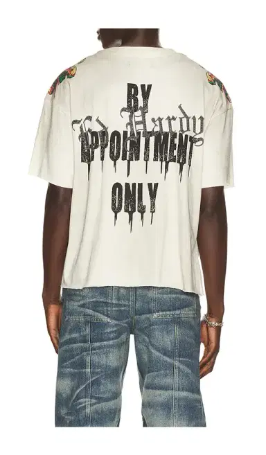 Ed Hardy By Appointment Only Reaper Cropped Boxy Tee | Thumbnail 2 Ed Hardy By Appointment Only Reaper Cropped Boxy Tee | Thumbnail 2