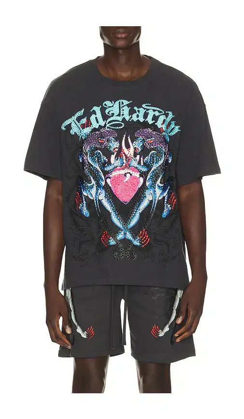 Ed Hardy Panteras Boxy Tee