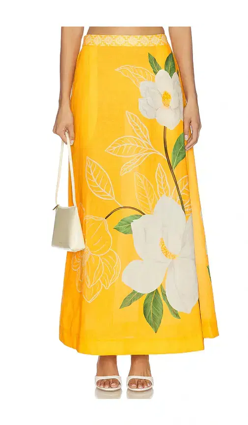 Verandah Magnolia Maxi Skirt