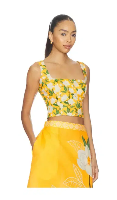 Verandah Square Neck Sleeveless Blouse | Thumbnail 2