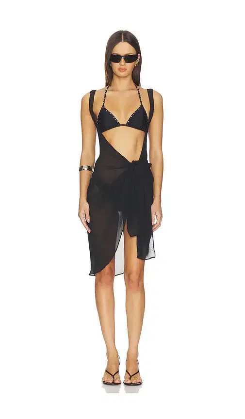 SKIMS Sheer Cover Up Dress Sarong