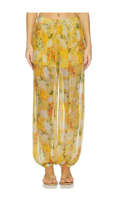 VERANDAH Floral Balloon Pants | Thumbnail 1 VERANDAH Floral Balloon Pants | Thumbnail 1
