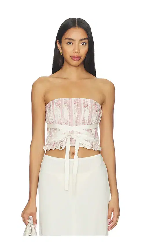 V. Chapman Sadie Strapless Top