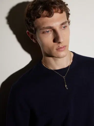 Foundrae La Loba Claw Small 18-Karat Gold Prasiolite Pendant Necklace - Men | Thumbnail 3