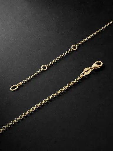Foundrae La Loba Claw Small 18-Karat Gold Prasiolite Pendant Necklace - Men | Thumbnail 4
