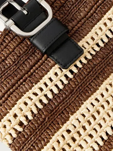 Loewe Paula's Ibiza Loop Basket Leather-Trimmed RaffiaTote Bag - Men | Thumbnail 5 Loewe Paula's Ibiza Loop Basket Leather-Trimmed RaffiaTote Bag - Men | Thumbnail 5