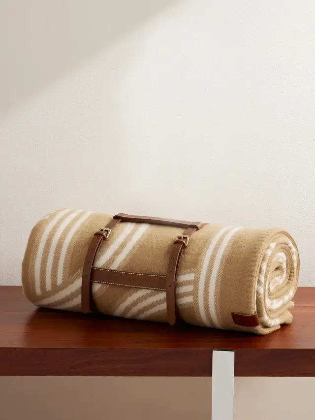 Ralph Lauren Home Berken Merino Wool and Cashmere-Blend Jacquard Blanket - Men