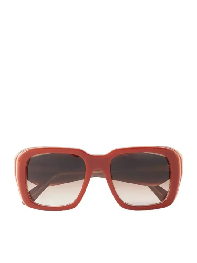 Loewe Paula's Ibiza Signature Square Acetate Sunglasses - Men