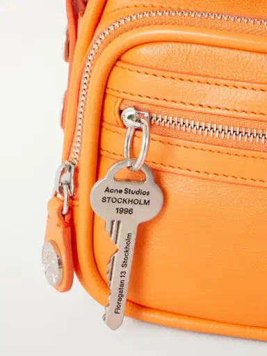 Acne Studios Camero Embellished Textured-Leather Messenger Bag - Men | Thumbnail 5 Acne Studios Camero Embellished Textured-Leather Messenger Bag - Men | Thumbnail 5
