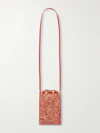 Loewe Paula's Ibiza Leather-Trimmed Pouch - Men | Thumbnail 4
