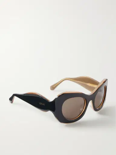 Loewe Paula's Ibiza Signature Black Butterfly Acetate Sunglasses - Men | Thumbnail 4 Loewe Paula's Ibiza Signature Black Butterfly Acetate Sunglasses - Men | Thumbnail 4