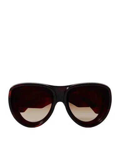 Loewe Paula's Ibiza Havana Aviator-Style Acetate Sunglasses - Men | Thumbnail 1
