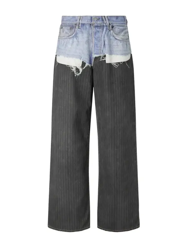 1981 Straight-Leg Trompe L'oeil Organic Jeans - Men