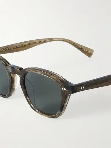 Oliver Peoples Eyles D-Frame Acetate Polarised Sunglasses - Men | Thumbnail 3