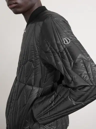 Rick Owens Moncler Logo-Appliquéd Quilted Shell Down Jacket - Men | Thumbnail 4 Rick Owens Moncler Logo-Appliquéd Quilted Shell Down Jacket - Men | Thumbnail 4