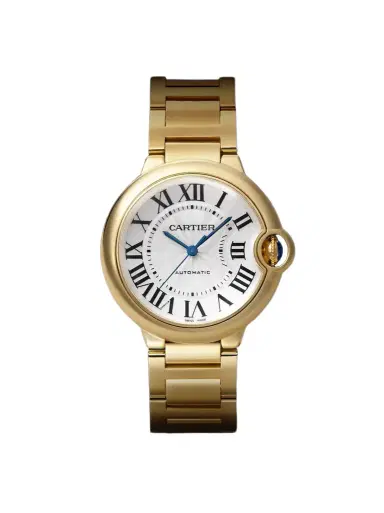 Cartier Ballon Bleu de Automatic 18-Karat Gold Watch, Ref. WGBB0046 - Men | Thumbnail 1