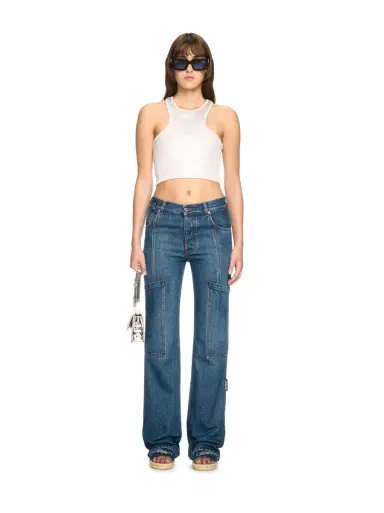 Off-White Denim Cargo Pants | Thumbnail 2