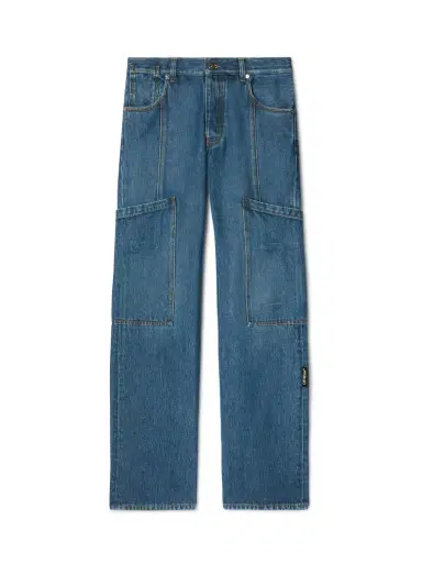 Off-White Denim Cargo Pants | Thumbnail 1