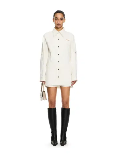 Off-White Star Jacquard Denim Shirt Jacket | Thumbnail 2