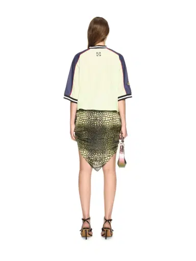 Off-White Green Crocodile Bandana Skirt | Thumbnail 4