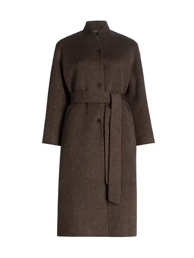 Rails Women's Roland Wool-Blend Belted Coat - Heather Umber