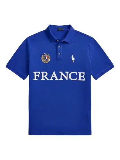 Polo Ralph Lauren Men's France Knit Cotton Polo Shirt - Cruise Royal - Size XXL | Thumbnail 1
