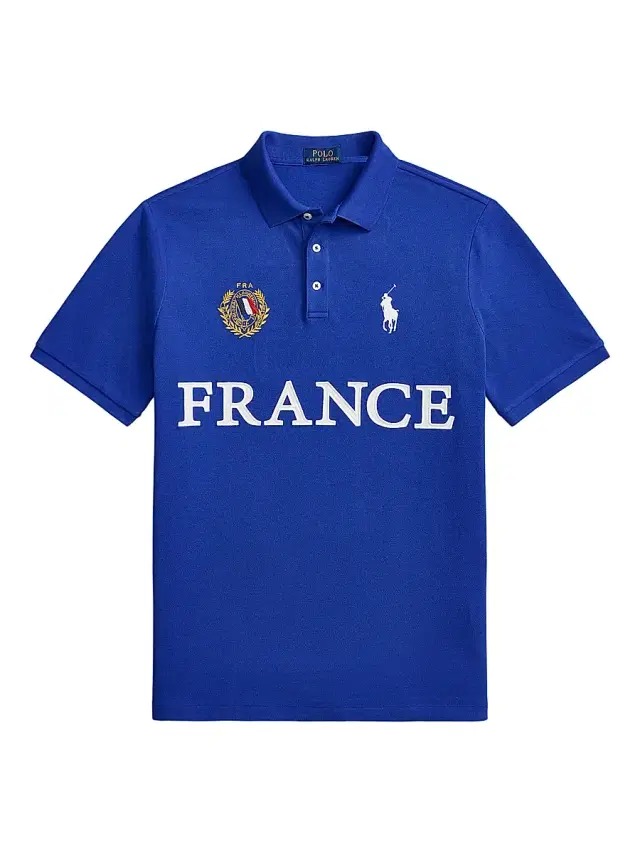 Polo Ralph Lauren Men's France Knit Cotton Polo Shirt - Cruise Royal