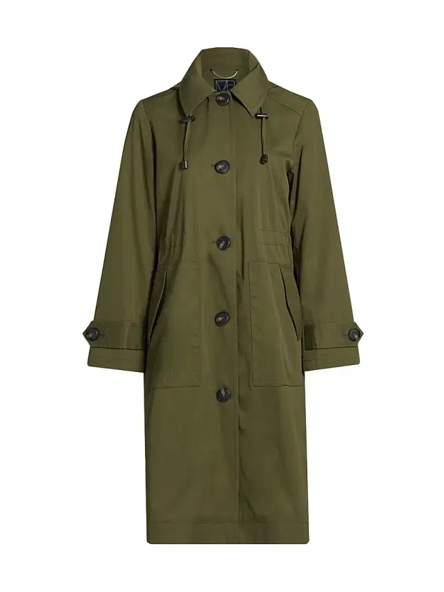 Mercer Collective Women's Melissa Trench Coat - Olive