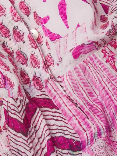 Ro's Garden Women's Daphne Cotton Midi-Dress | Thumbnail 6