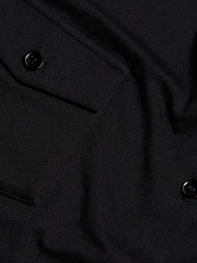 Majestic Filatures Women's Soft Touch Elbow-Sleeve Pocket Shirt - Noir | Thumbnail 7 Majestic Filatures Women's Soft Touch Elbow-Sleeve Pocket Shirt - Noir | Thumbnail 7